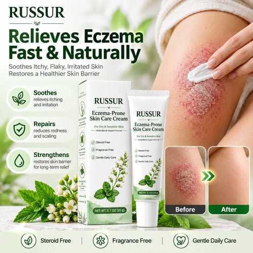 🌿 RUSSUR Skin Comfort Cream for Dry, Flaky & Psoriasis-Prone Skin